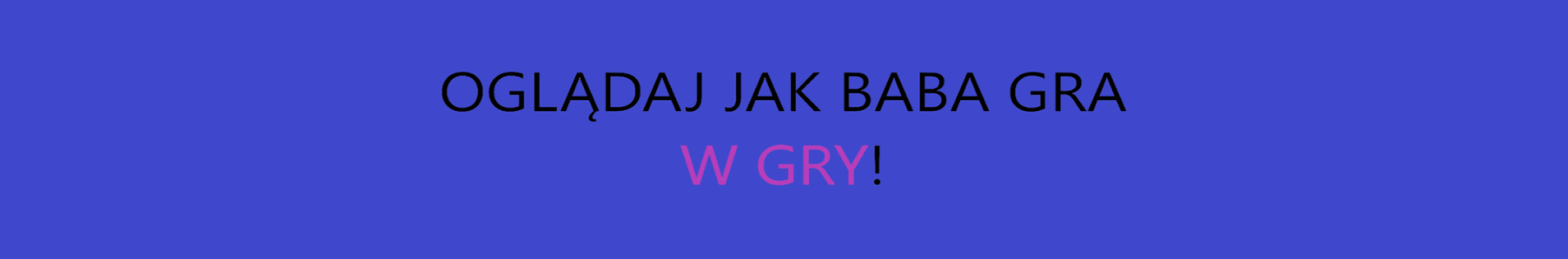 Banner użytkownika
