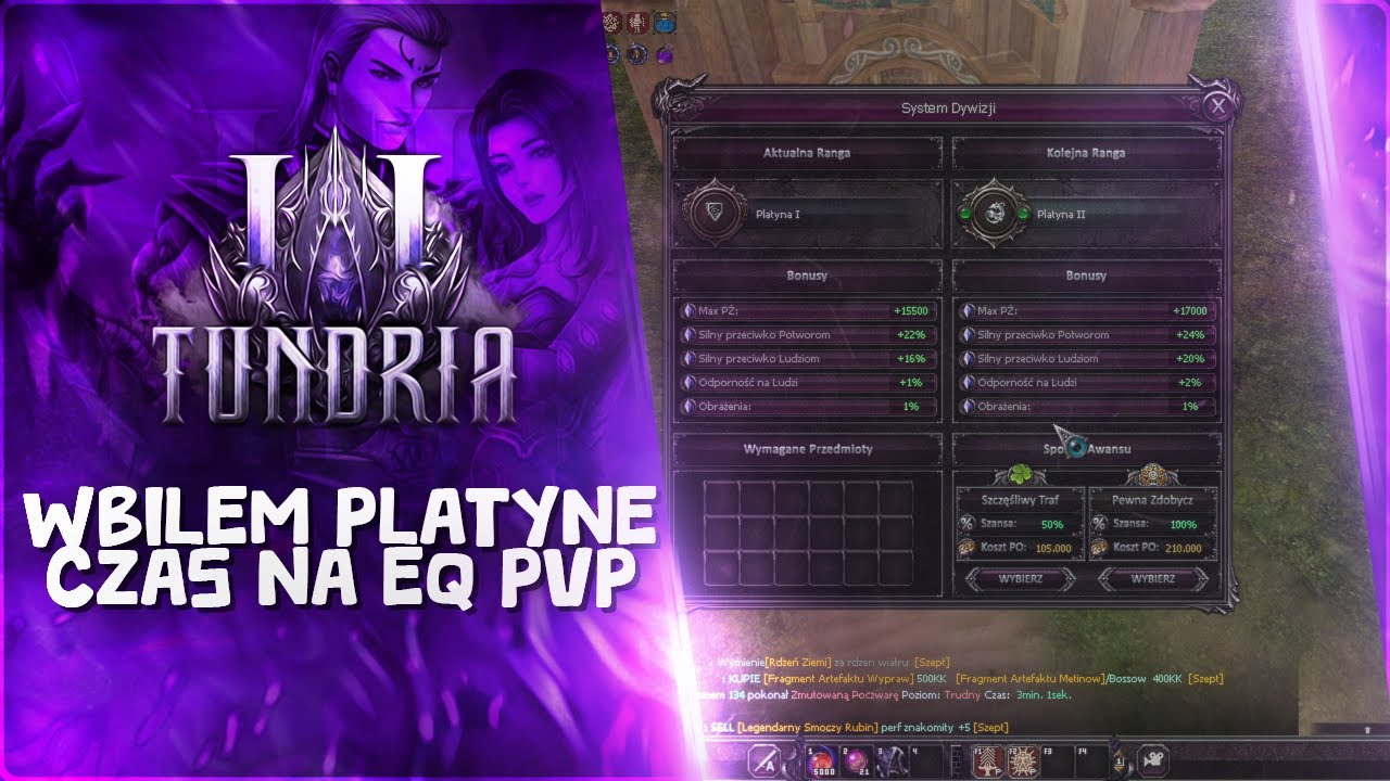 Miniaturka - TUNDRIA2 #12 - CZAS NA EQ PVP,  WBIŁEM PLATYNE I SKOŃCZYŁEM CAŁY SYSTEM KONNY [REUPLOAD]