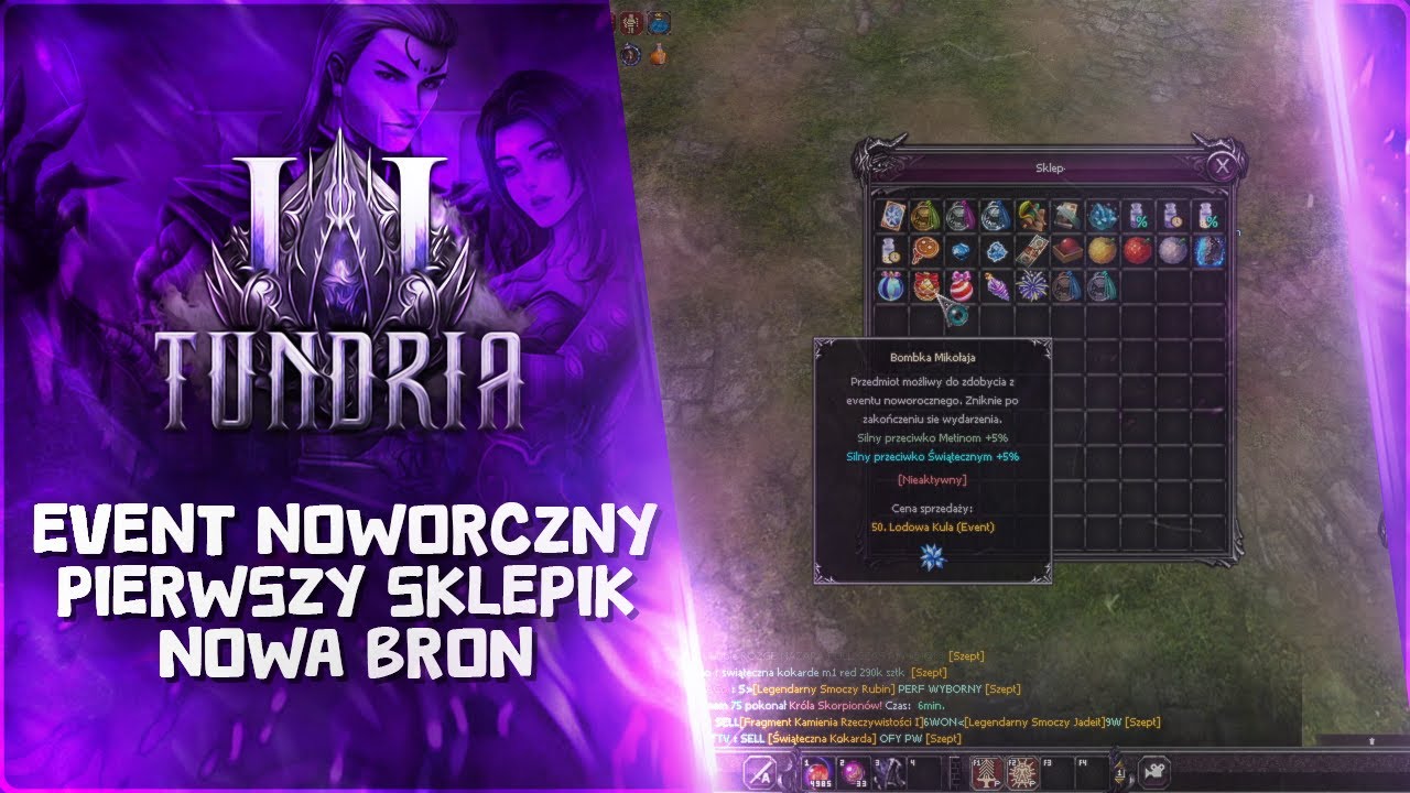 Miniaturka - TUNDRIA2 #10 - EVENT NOWOROCZNY, NOWA BROŃ I PIERWSZY SKLEPIK! [REUPLOAD]