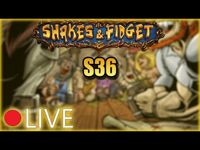 Miniaturka - Shakes and Fidget S36 #6 Dobijemy 55lvl kończymy lustro? oceniam kanał i postacie konkurs na grzyb